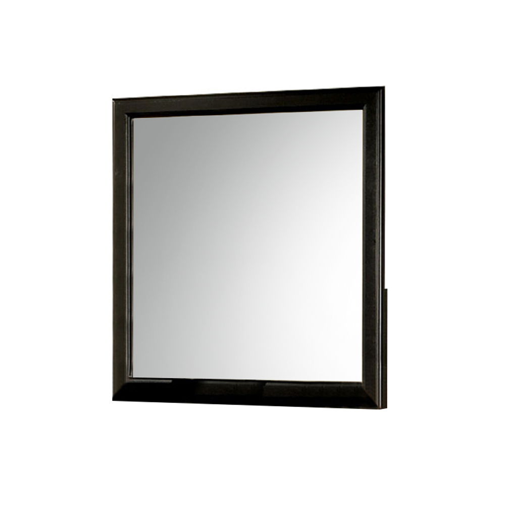 This mirror simple in style with a rectangular frame. It will be the perfect complement from the most sophisticated to decor casual settings.