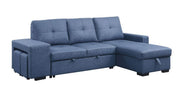 ACME Strophios - Futon - Blue Fabric | Meri Furniture