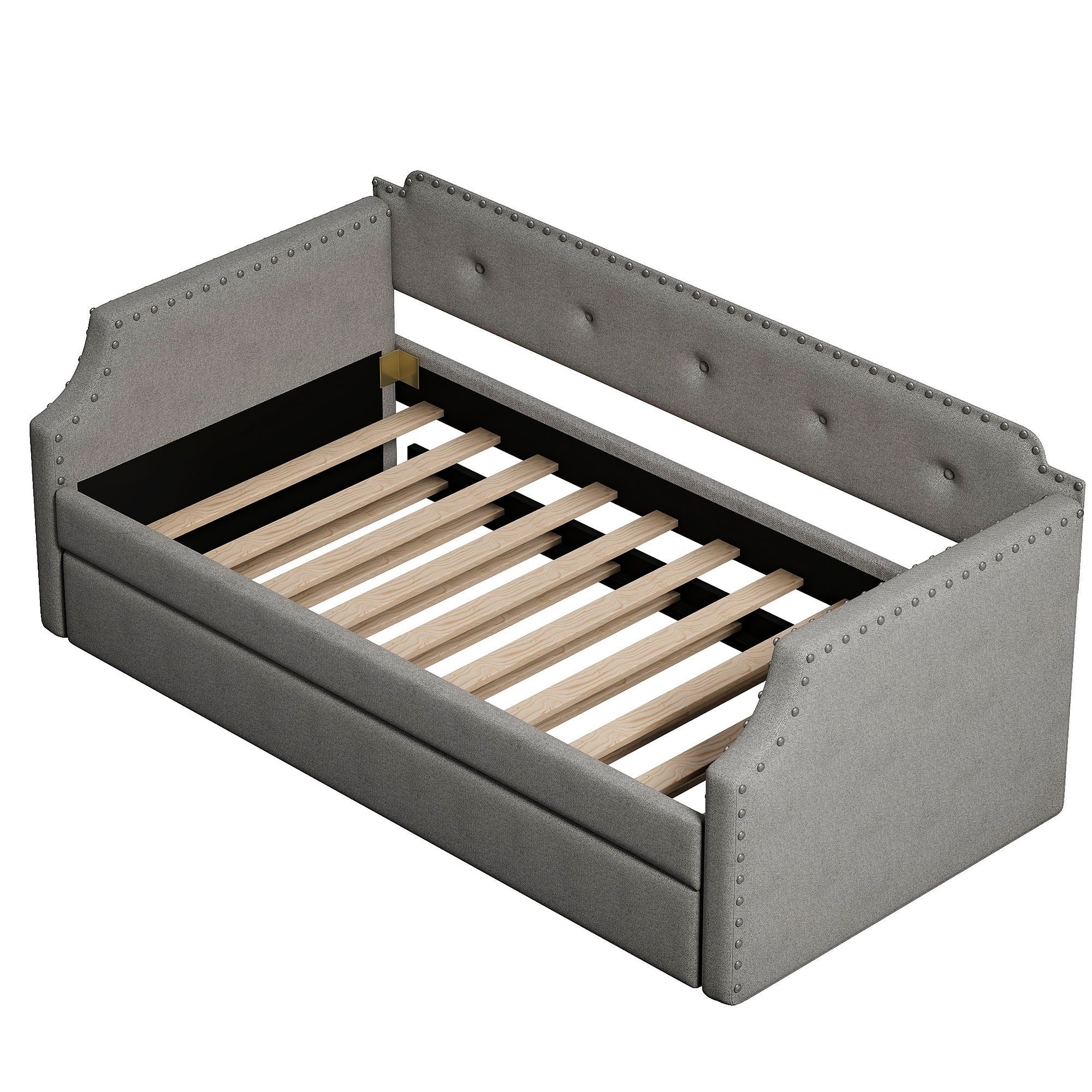 Upholstered Daybed With Trundle