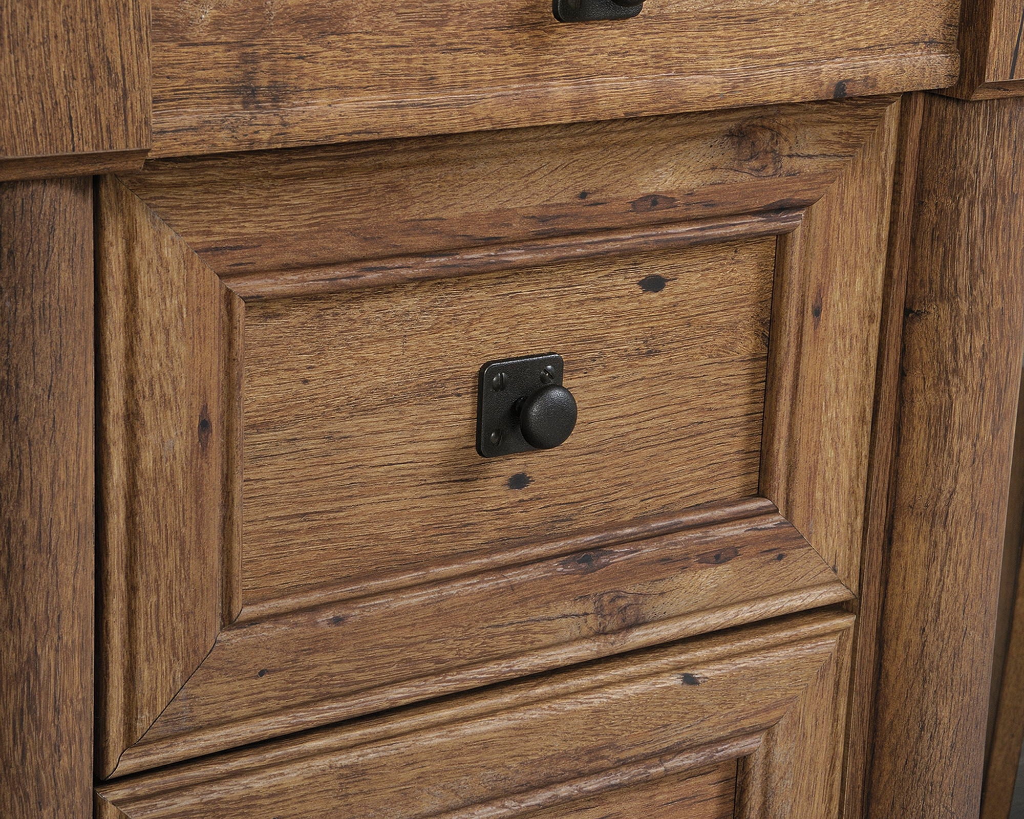 Computer Desk in Vintage Oak