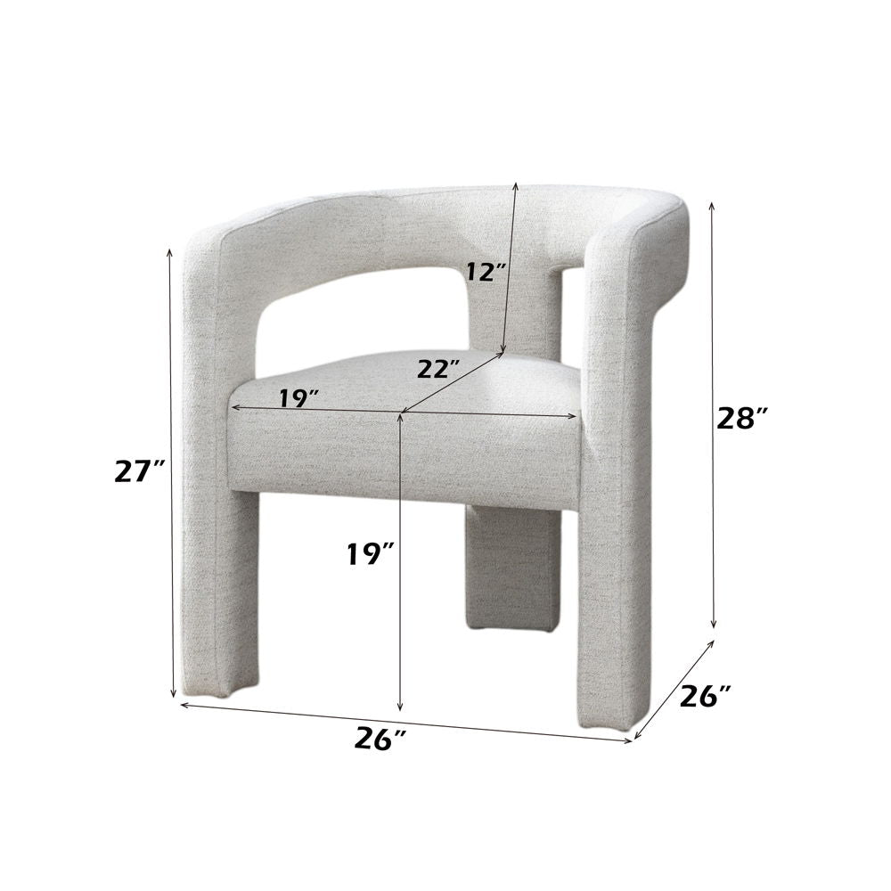 Lomas - Side Chair Set of 2) - Beige Boucle