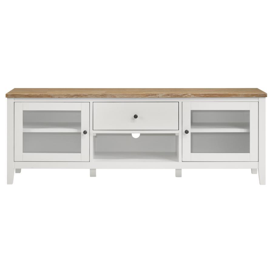 Coaster Fine Furniture Hollis - 3 Piece TV Stand Entertainment Center - White | Meri Furniture