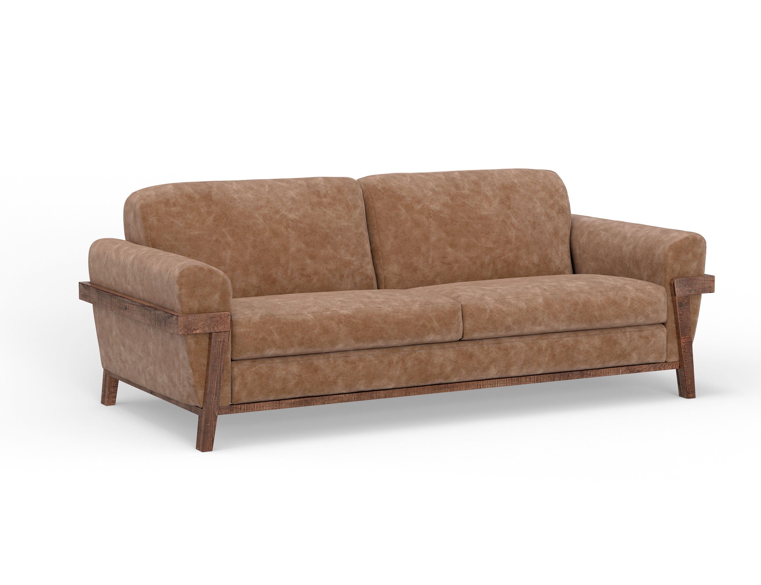 International Furniture Direct Loft Brown - Sofa | Meri Furniture