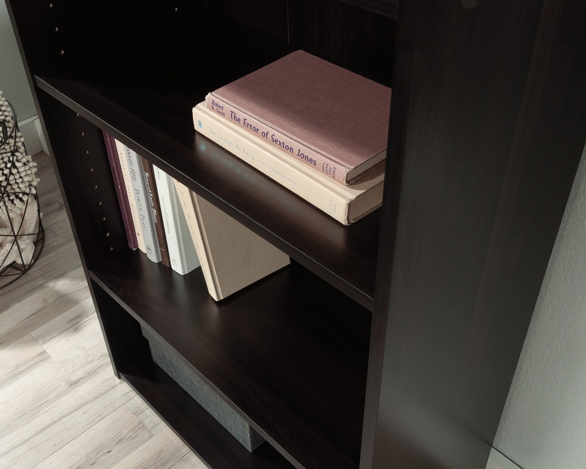 3-Shelf Bookcase Cinnamon Cherry