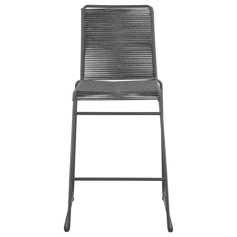 Coaster Fine Furniture Jerome - Woven Rope Metal Chair (Set of 2) | Meri Furniture