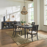 Caruso Heights - Rectangular Table Set - Black