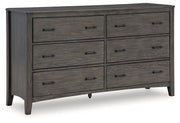 Signature Design by Ashley® Montillan - Grayish Brown - Dresser | Meri Furniture