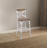 The Zaire collection chairs offer a vintage style bar chairs.