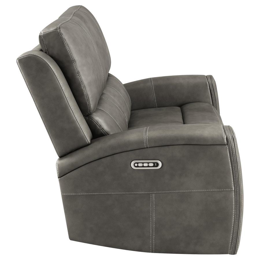 Brickston - Triple Power Reclining Loveseat