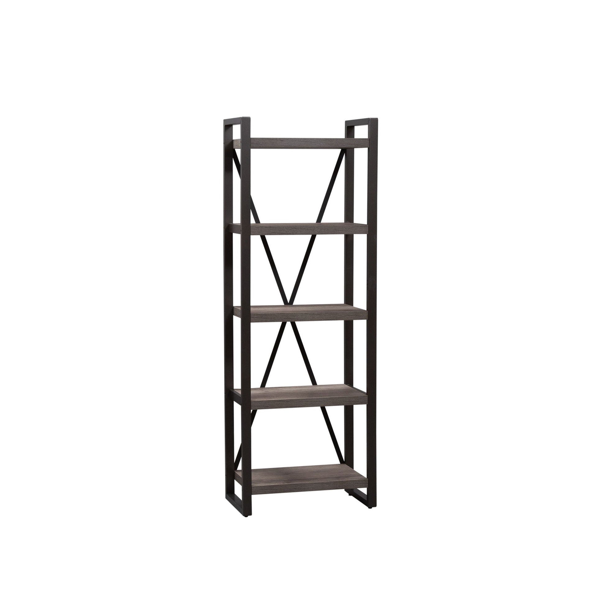 Liberty Furniture Tanners Creek - Tall Pier Unit - Dark Gray | Meri Furniture