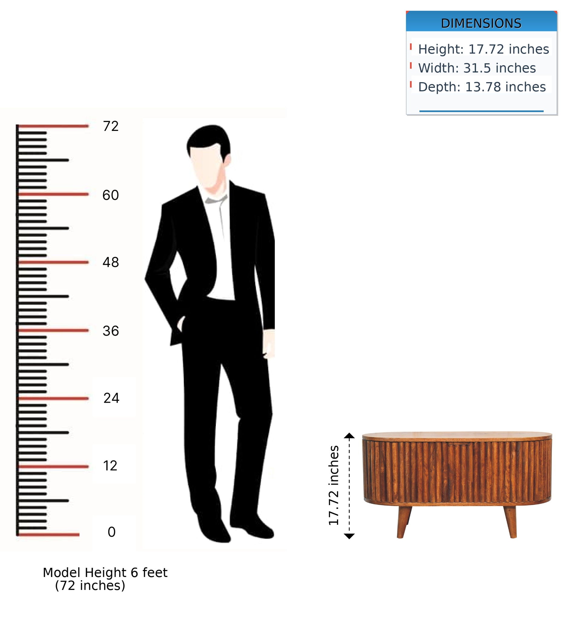 Reeve - Blanket Box - Chestnut