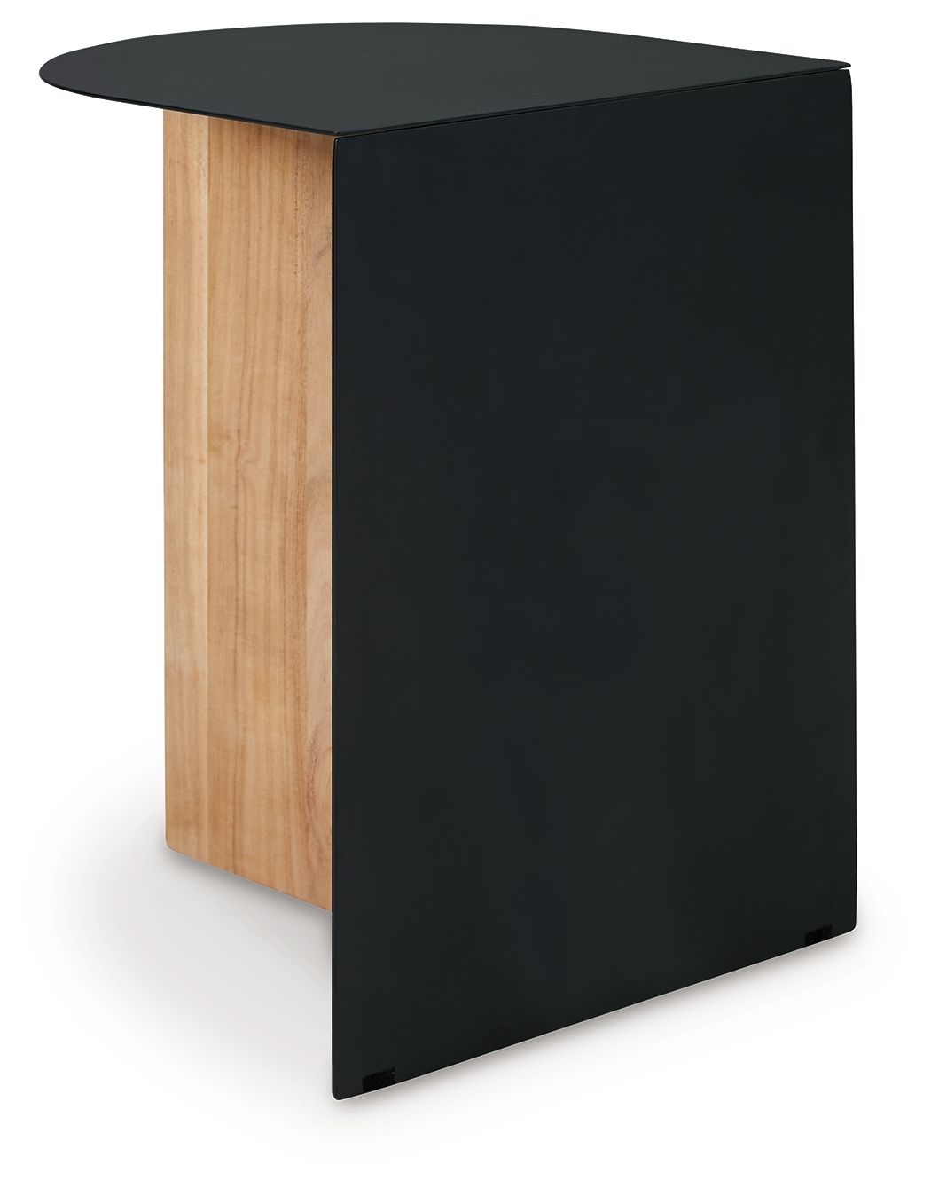 Signature Design by Ashley® Ladgate - Black / Natural - Accent Table | Meri Furniture