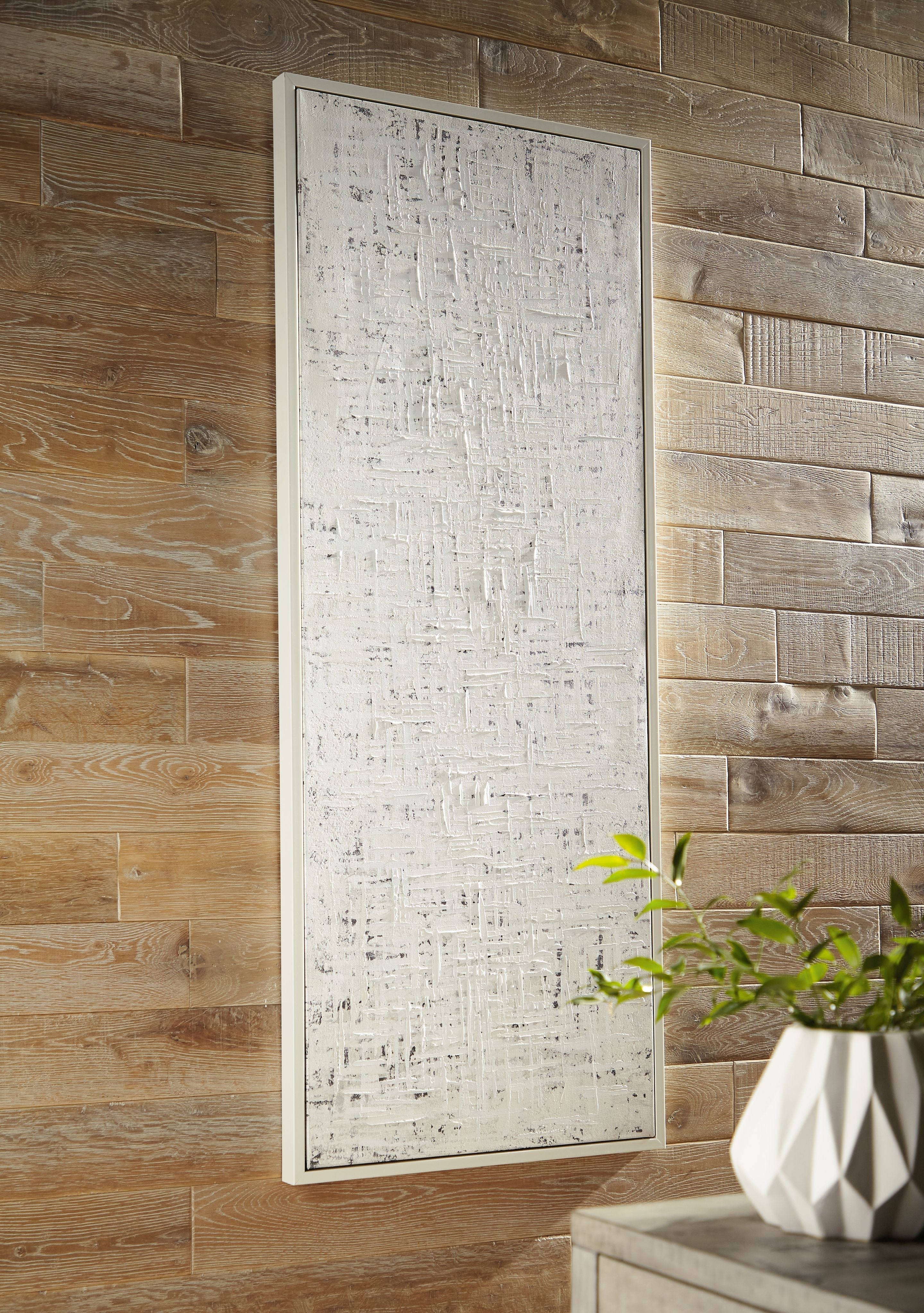 Ashley Furniture Daxonport - Gray / Taupe - Wall Art | Meri Furniture