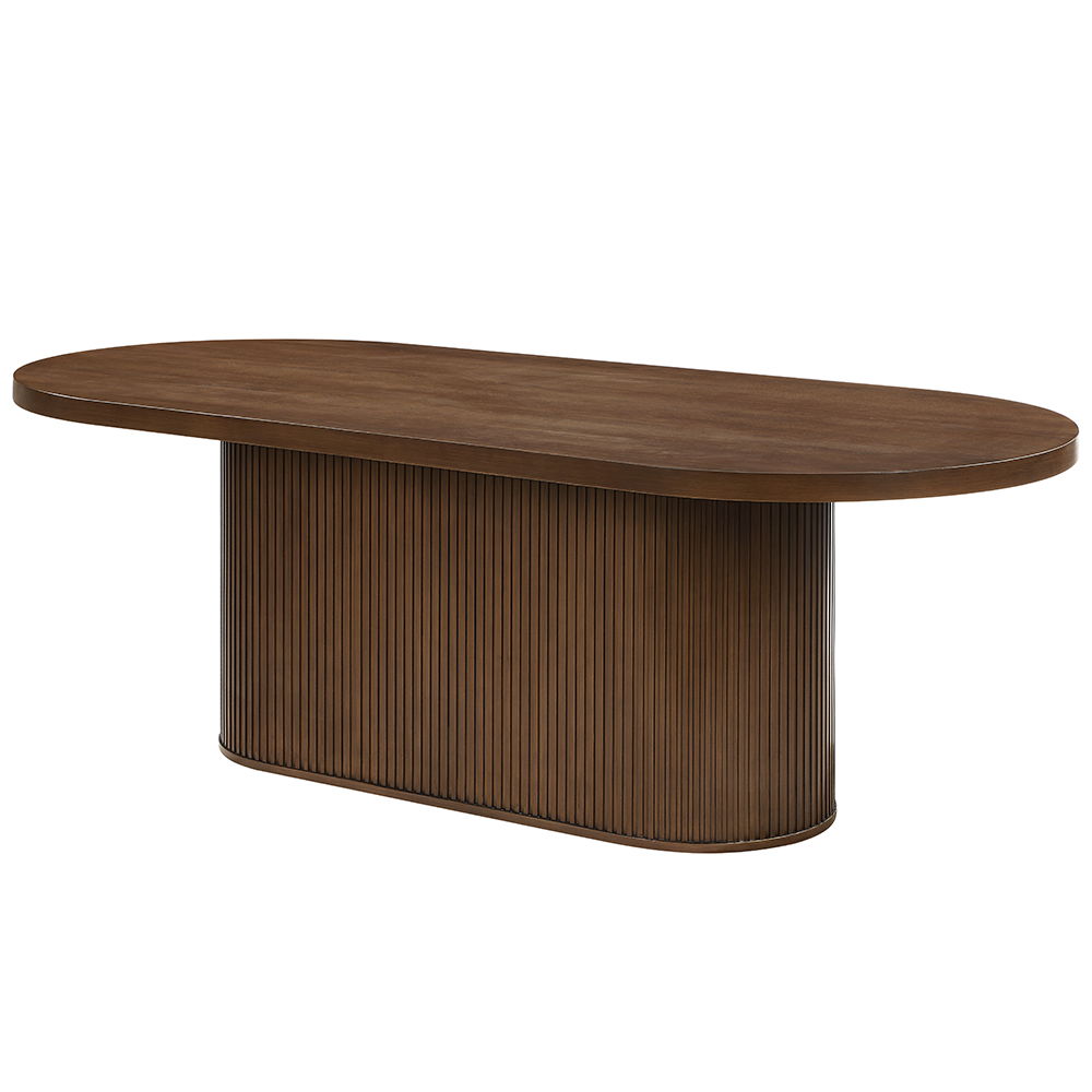 ACME Gamarya - Dining Table - Oak Finish | Meri Furniture