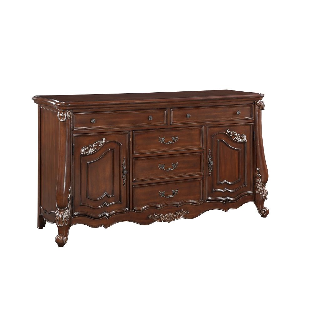 ACME Latisha - Dresser - Antique Oak | Meri Furniture