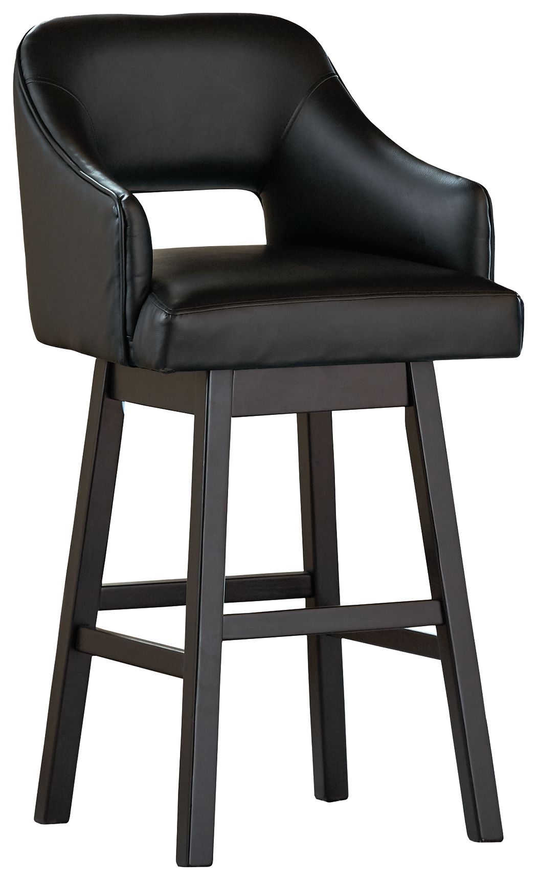 Signature Design by Ashley® Tallenger - Upholstered Swivel Barstool (Set of 2) | Meri Furniture