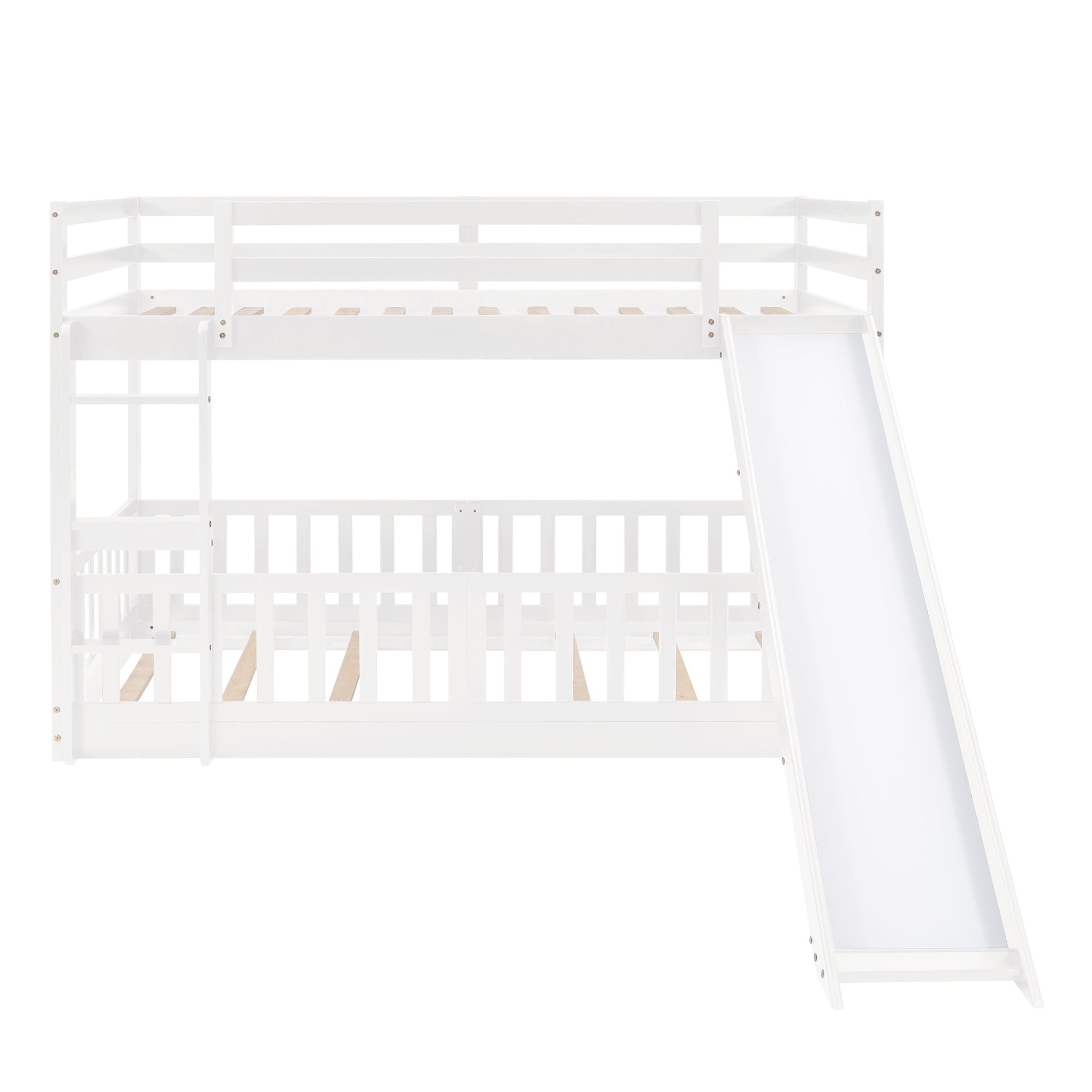 Functional Bunk Bed & Convertible Ladder And Slide