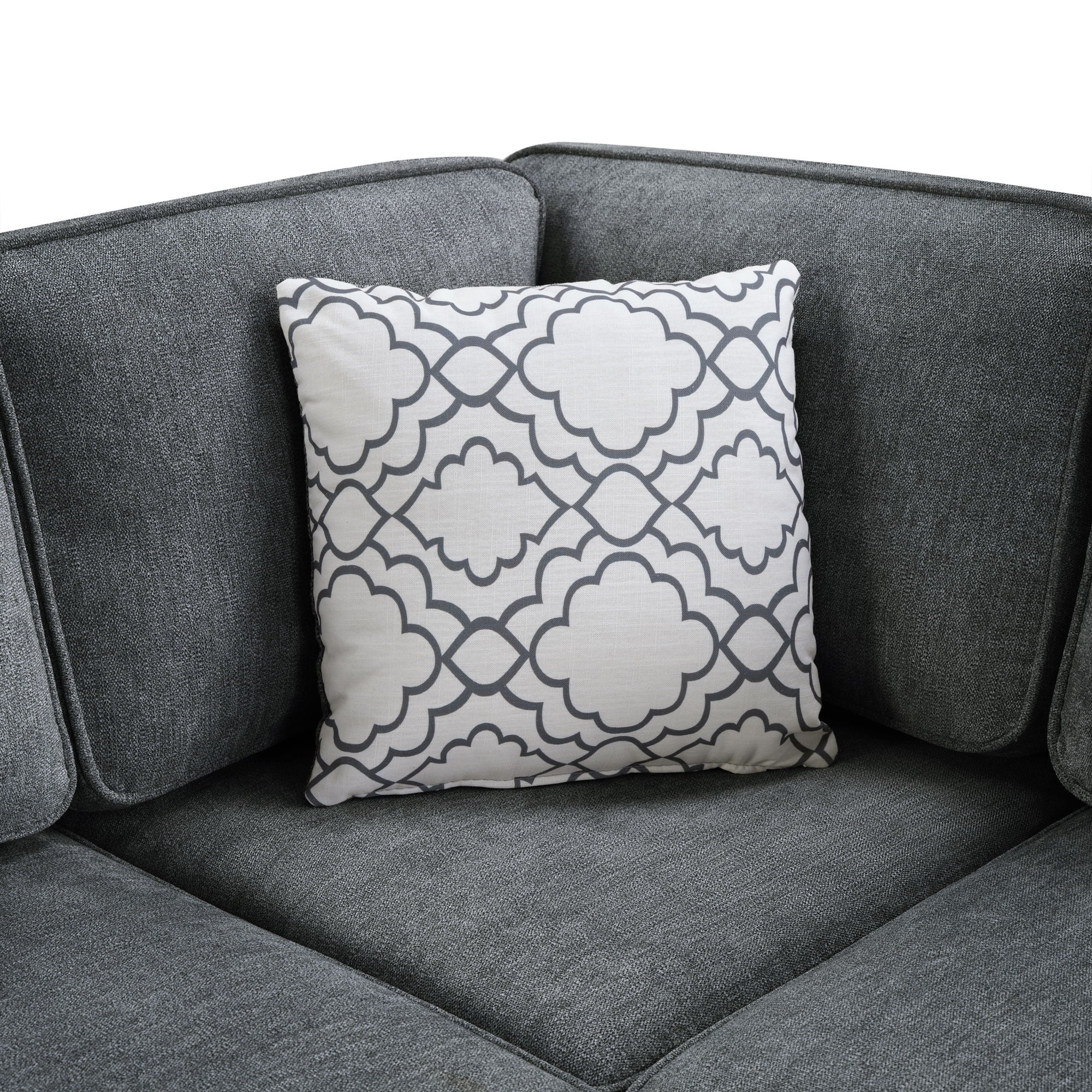 Convertible Sectional L-Shaped Sofa With Dual Pull-Out Sleepers, Flip-Top Table, USB Ports, Cup Holder & Storage