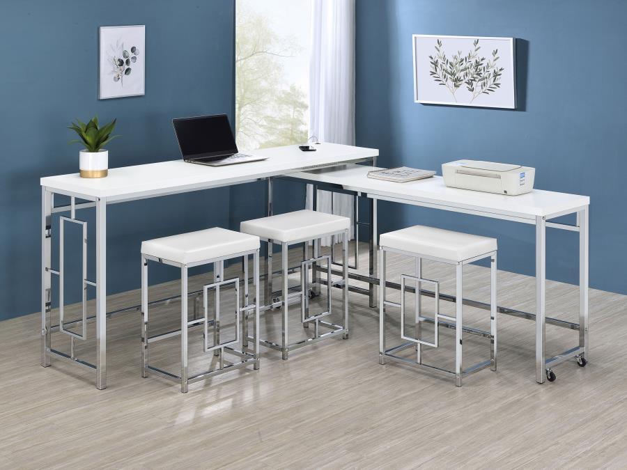 Coaster Fine Furniture Jackson - Multipurpose Counter Height Table Set | Meri Furniture
