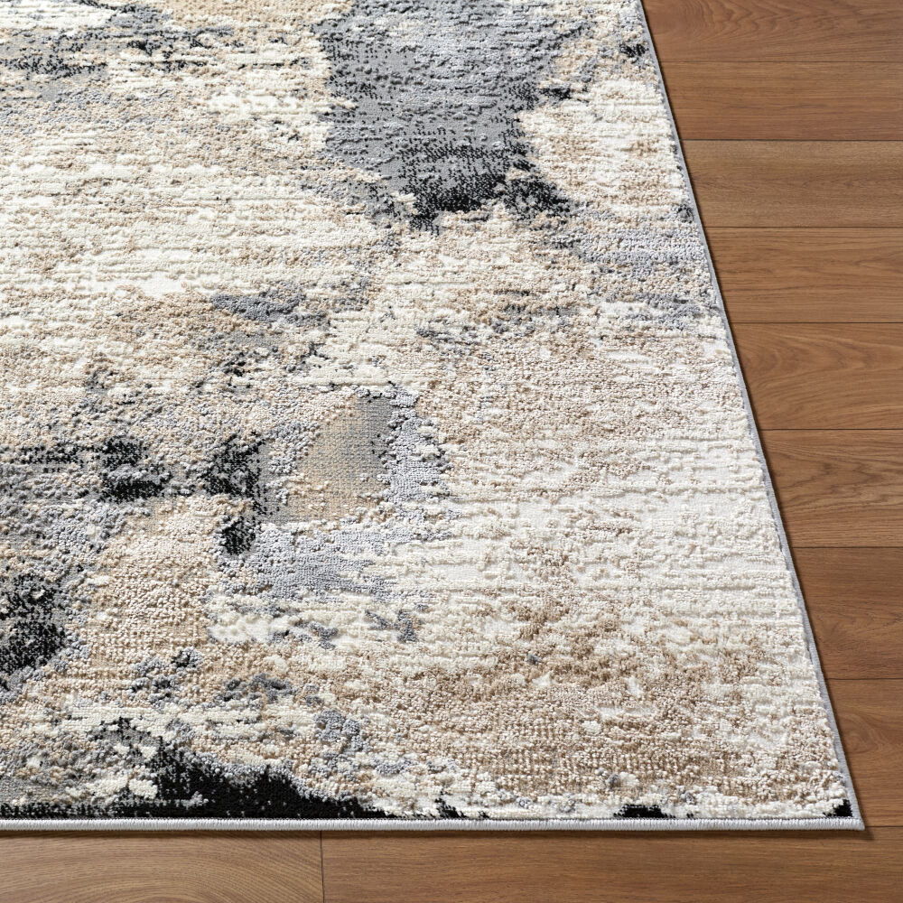 Siyah Machine Woven Rug