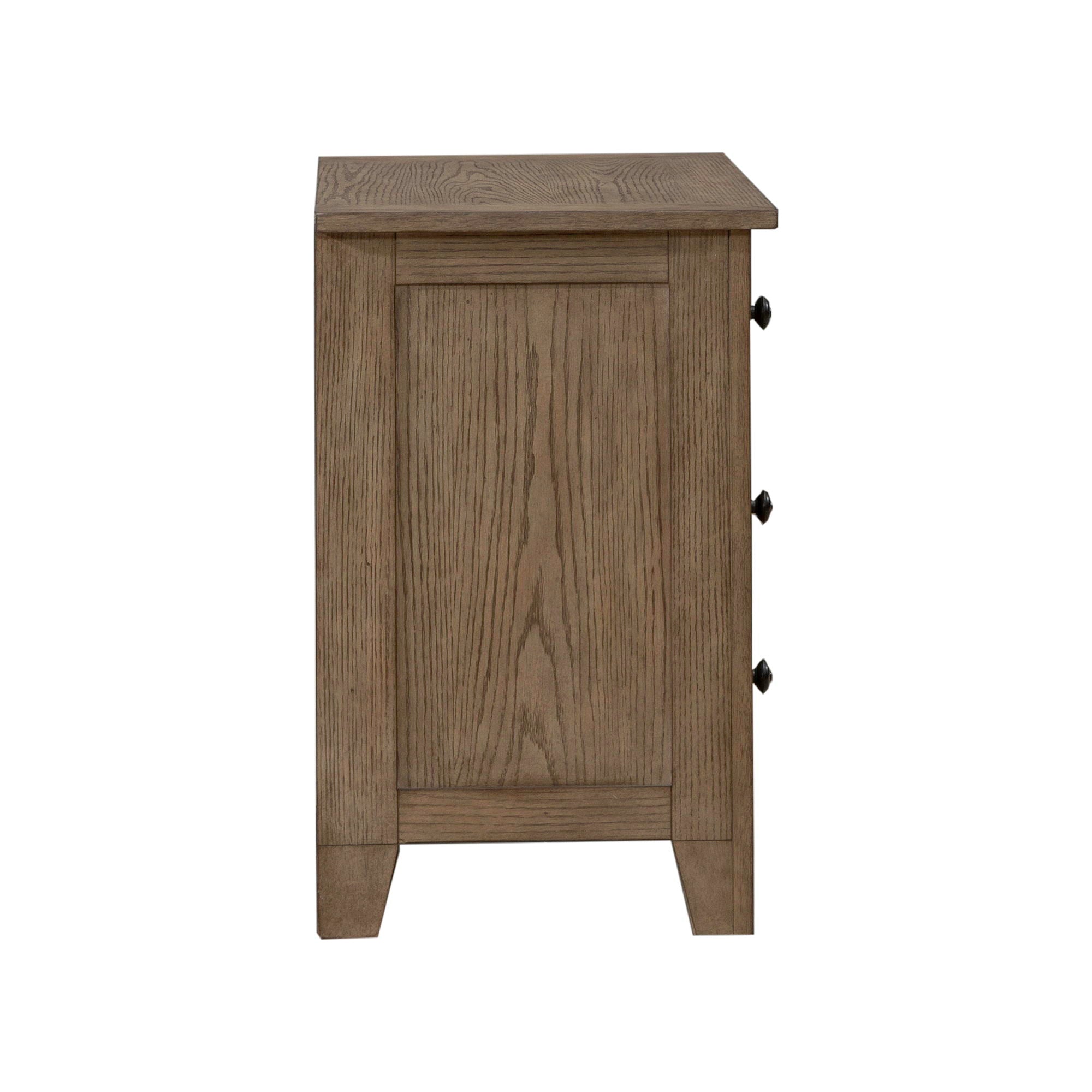 Liberty Furniture Grandpas Cabin - Night Stand - Light Brown | Meri Furniture
