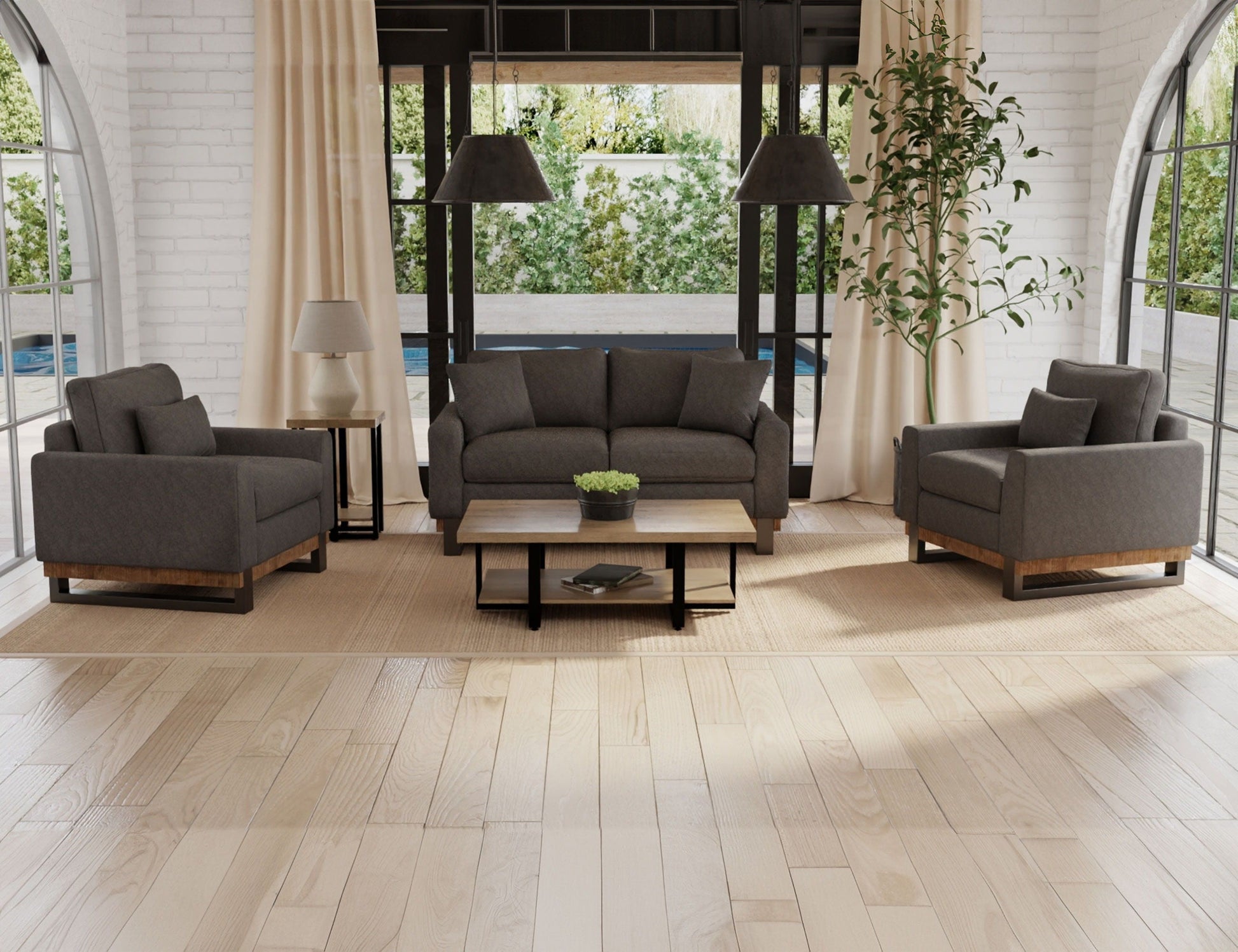 International Furniture Direct Mita - Sofa | Meri Furniture
