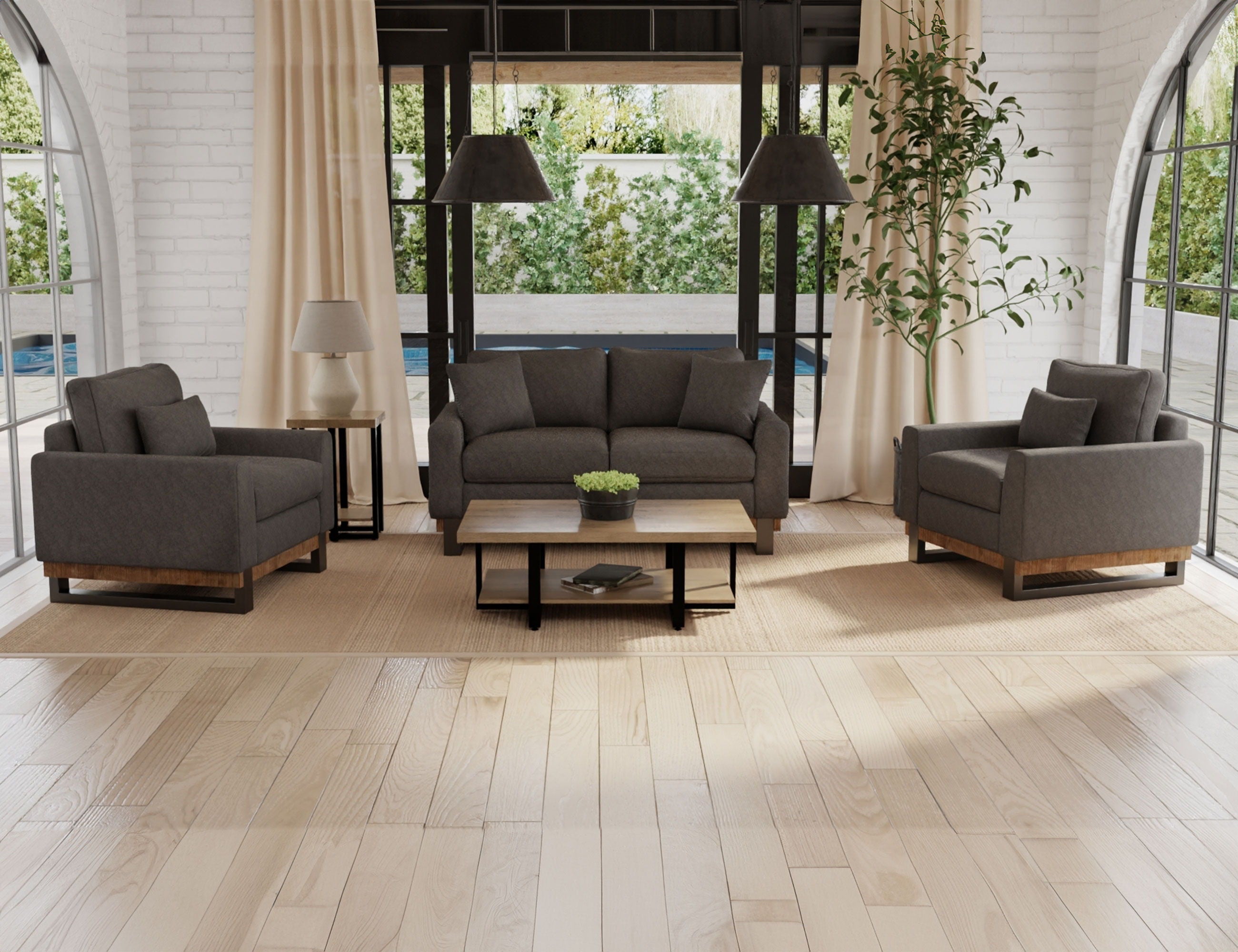 International Furniture Direct Mita - Sofa | Meri Furniture