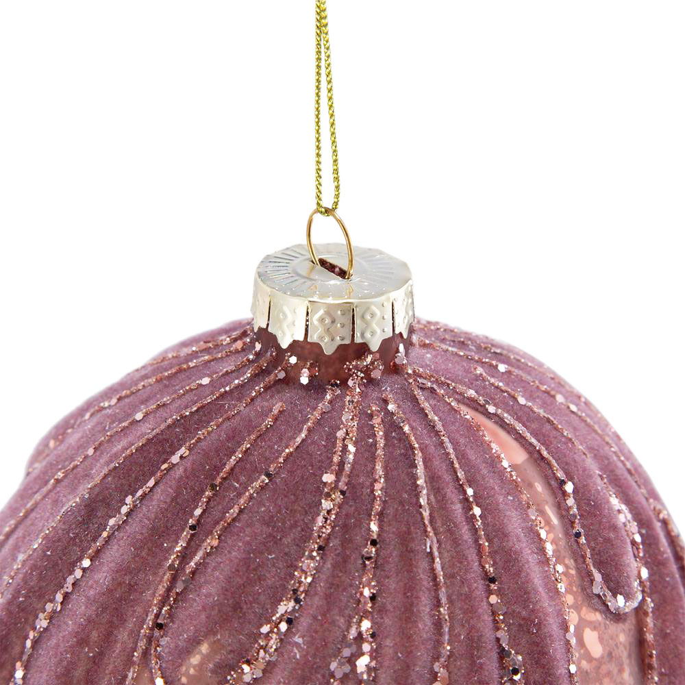 Decorative Hanging Ball Christmas Tree Ornaments For Holiday Party Decorations (Set of 6)