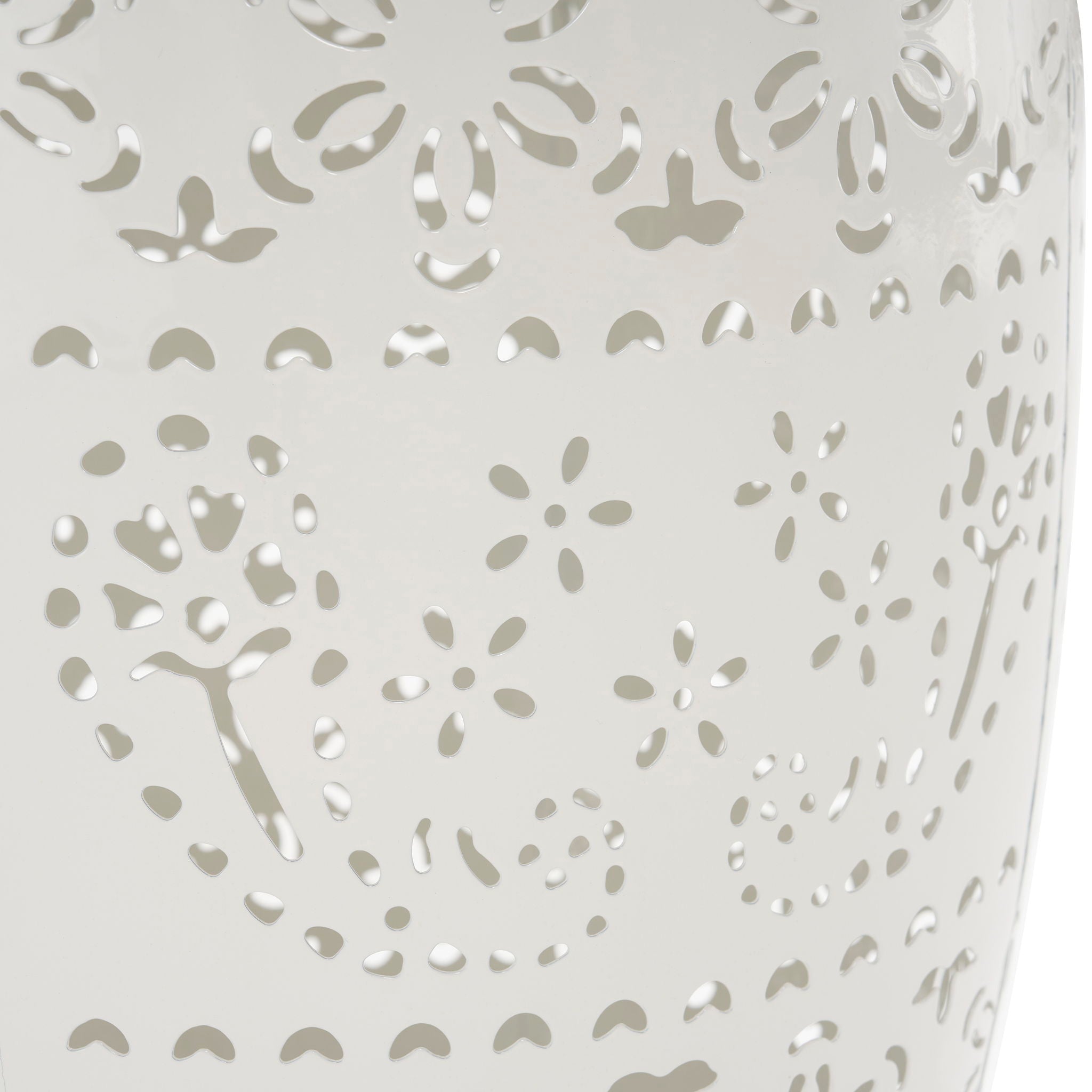 Ruby - Boho Mosaic Side Table With Ceramic Tile Top