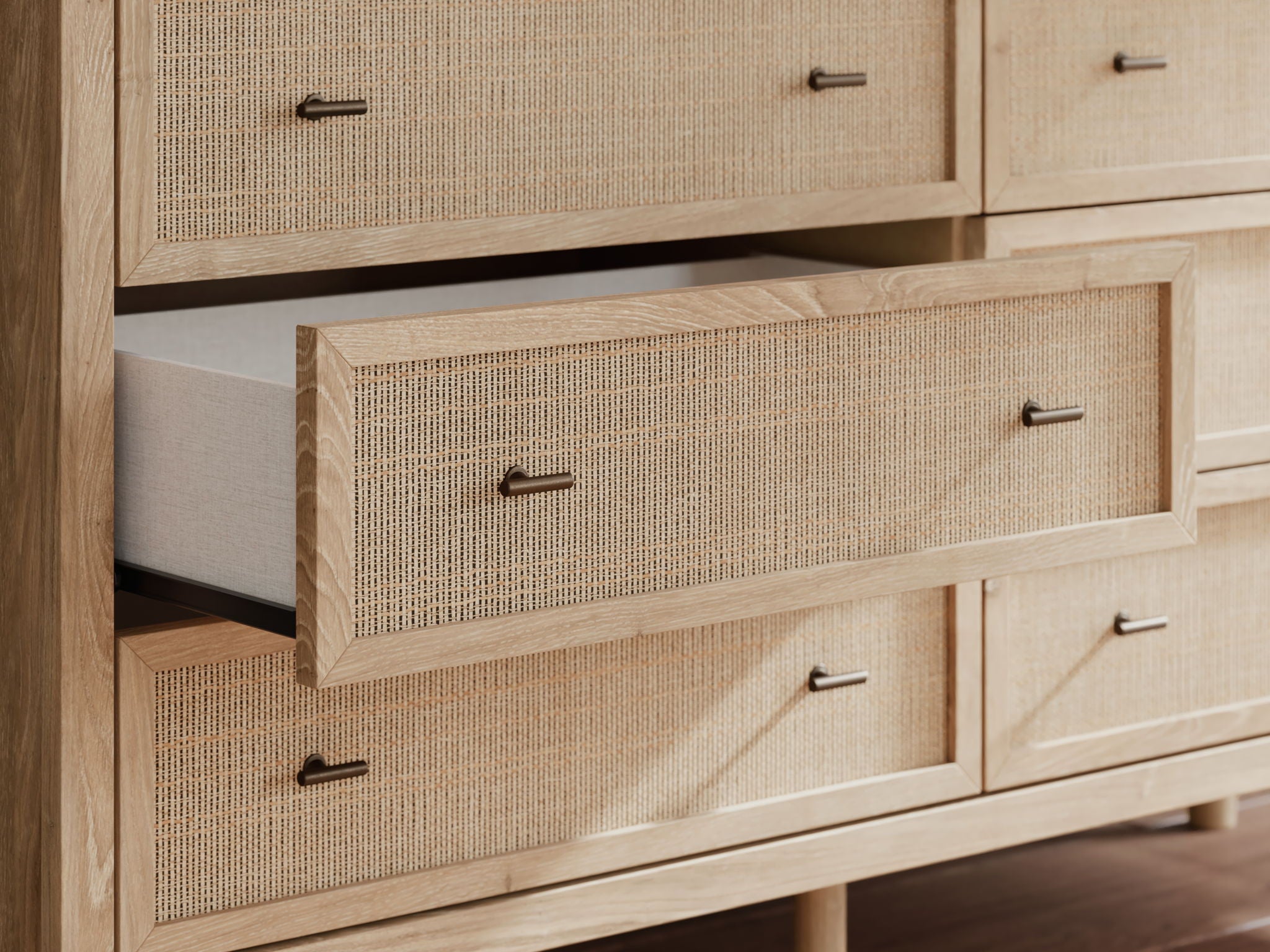 Cielden - Six Drawer Dresser - Two-Tone