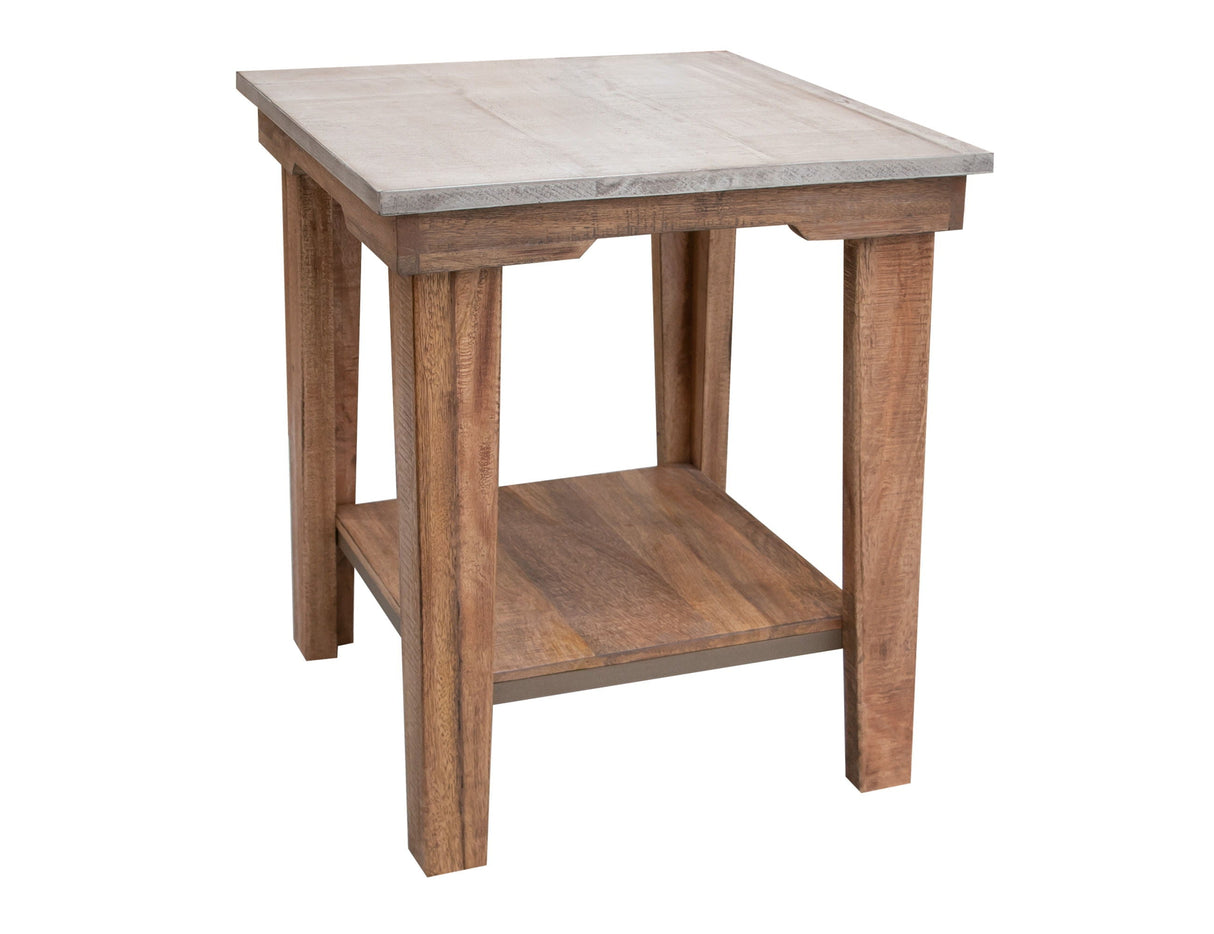 Tulum - End Table - Golden Brown