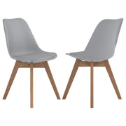 Coaster Fine Furniture Caballo - Polypropylene Dining Side Chair (Set of 2) | Meri Furniture