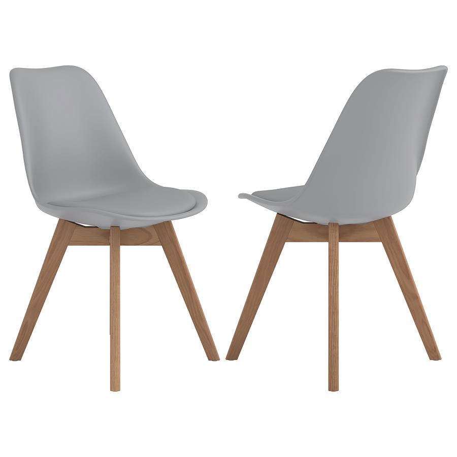 Coaster Fine Furniture Caballo - Polypropylene Dining Side Chair (Set of 2) | Meri Furniture