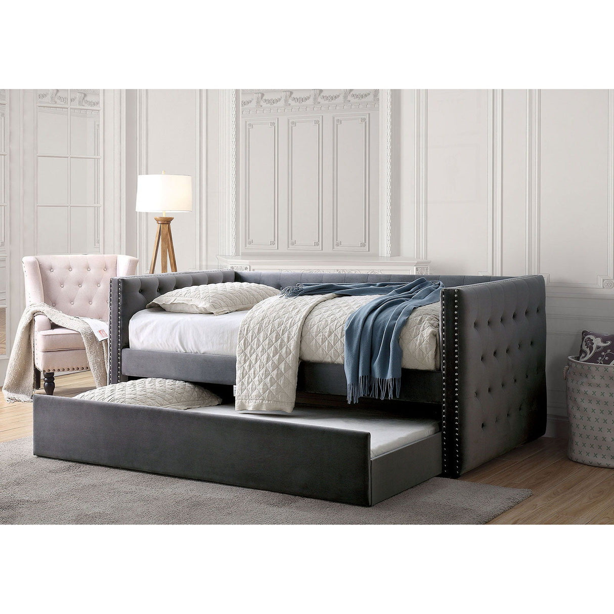 Furniture of America Susanna - Daybed With Trundle | Meri Furniture