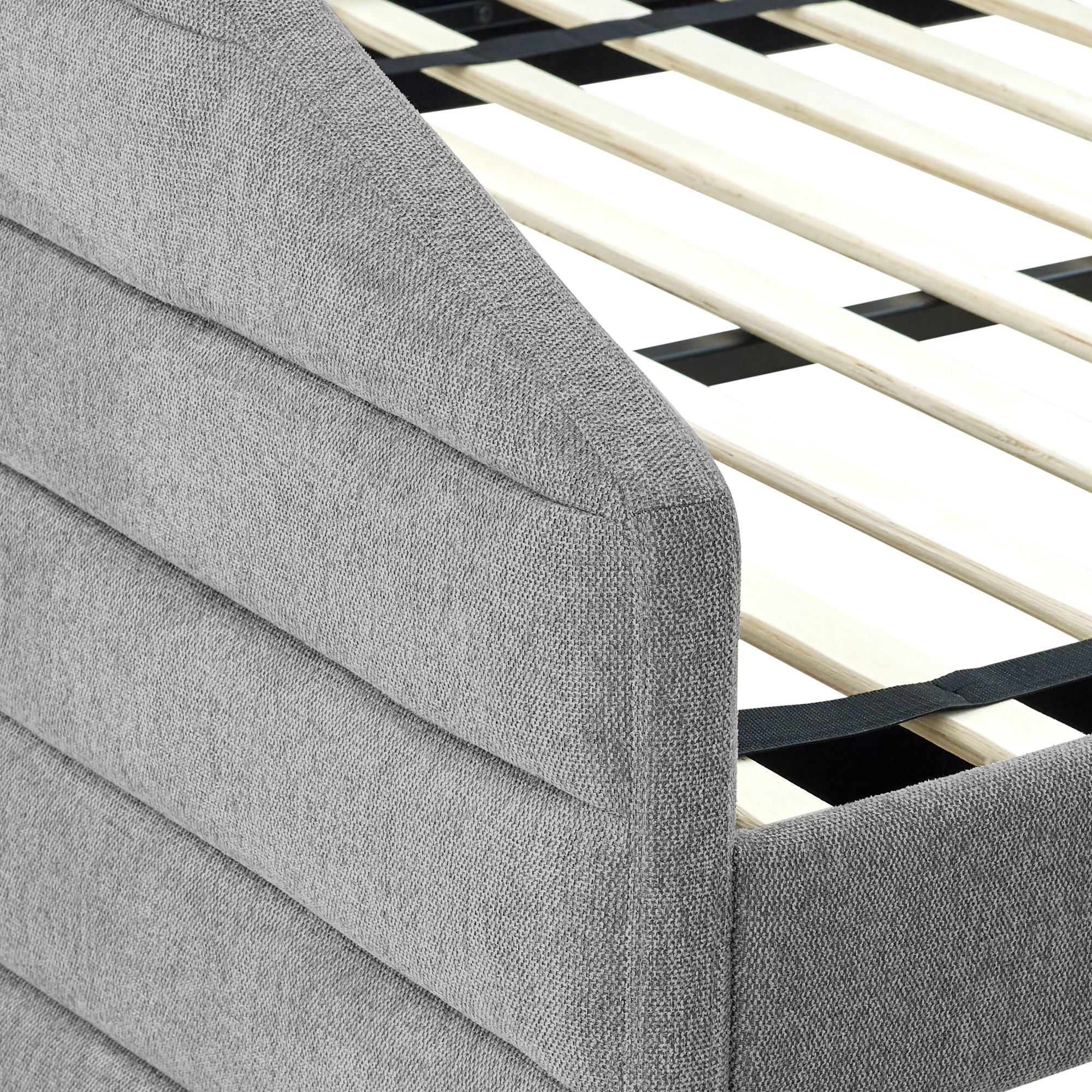 Elegant Daybed With Trundle Upholstered Tufted Sofa Bed