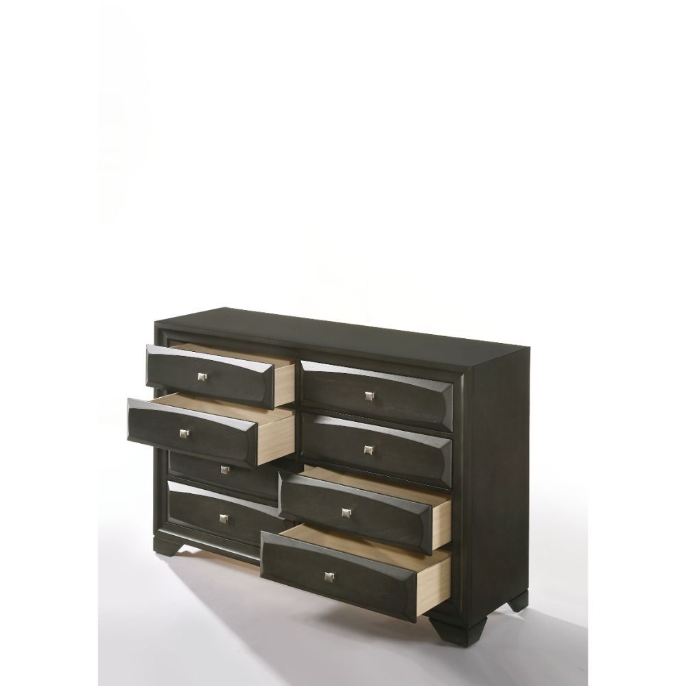 ACME Soteris - Dresser - Antique Gray | Meri Furniture