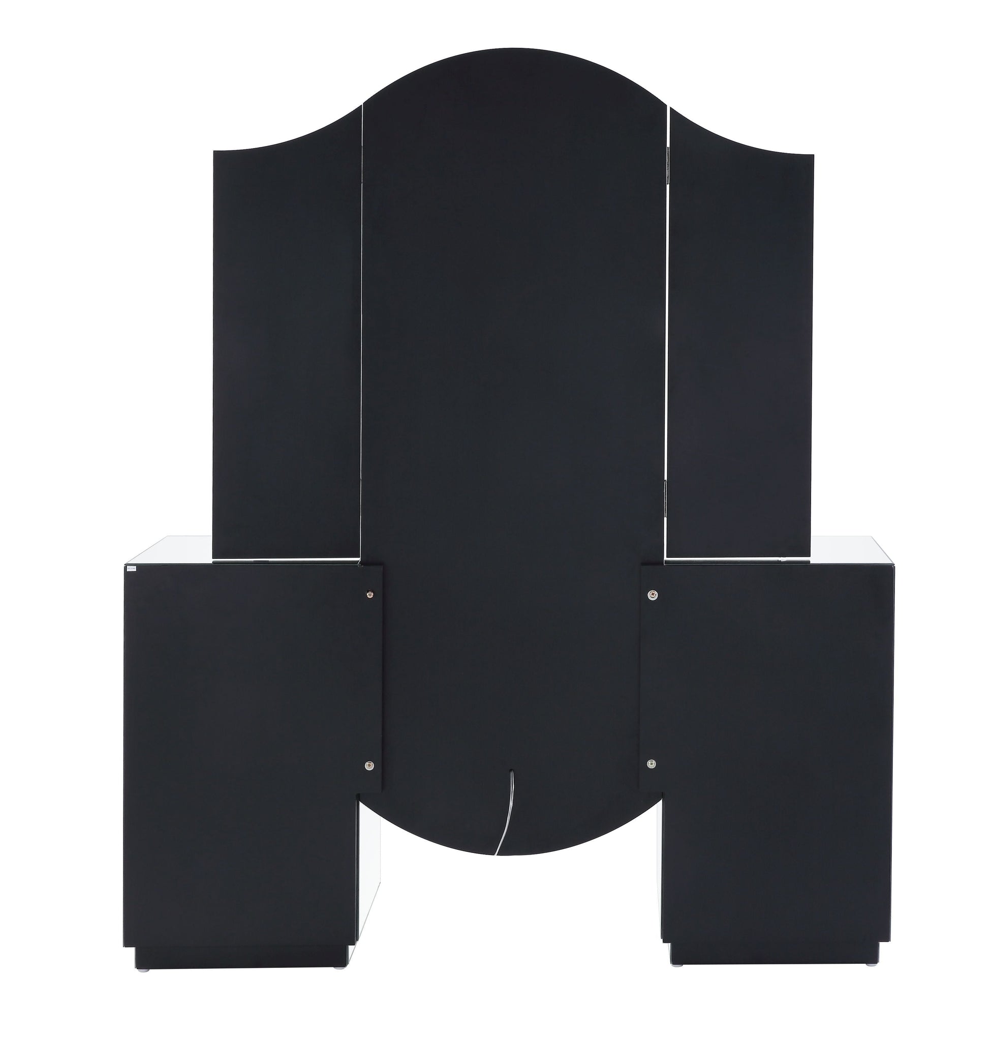 ACME Noralie - Vanity Desk - Led, Mirrored & Faux Diamonds | Meri Furniture