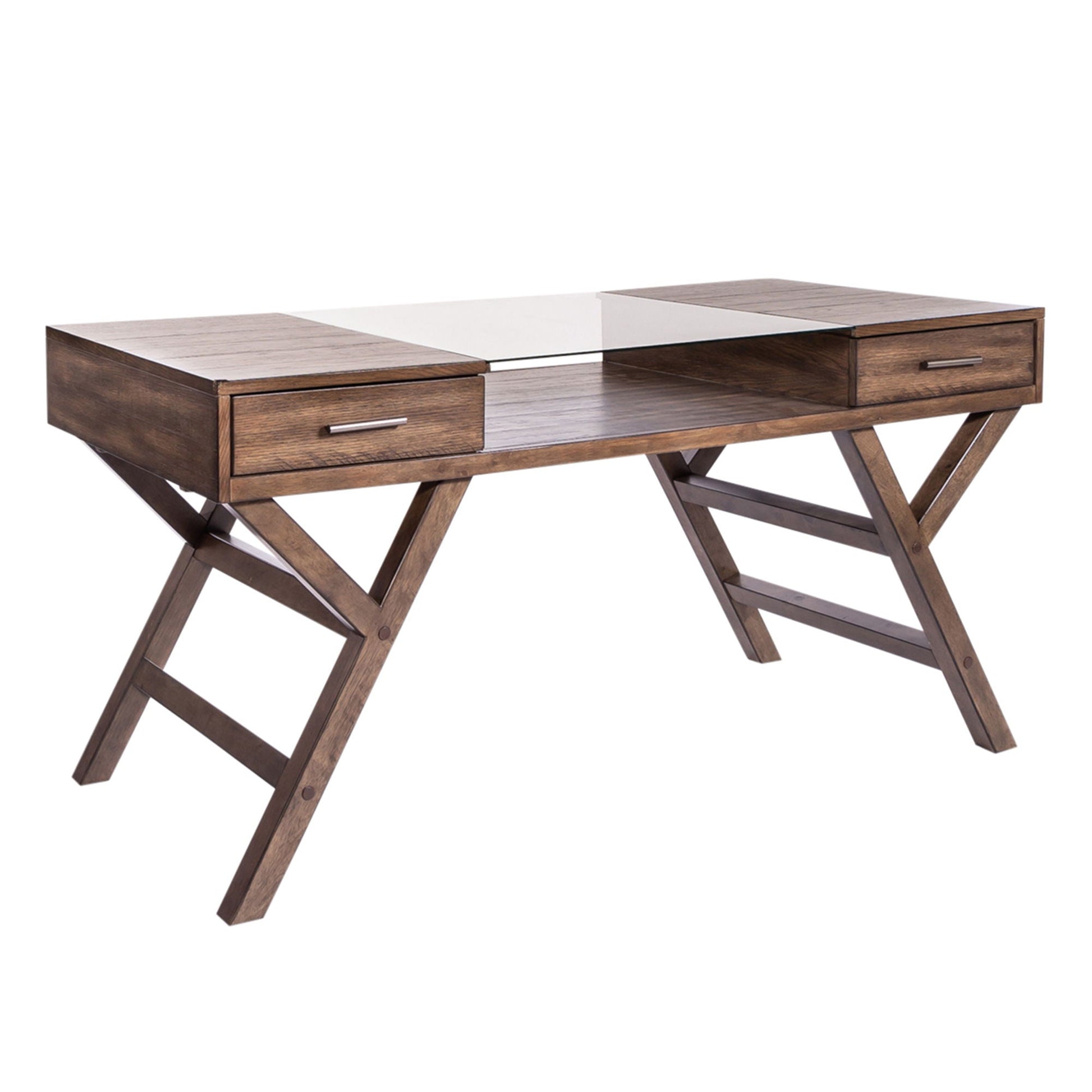 Liberty Furniture Lennox - Writing Desk - Dark Brown | Meri Furniture