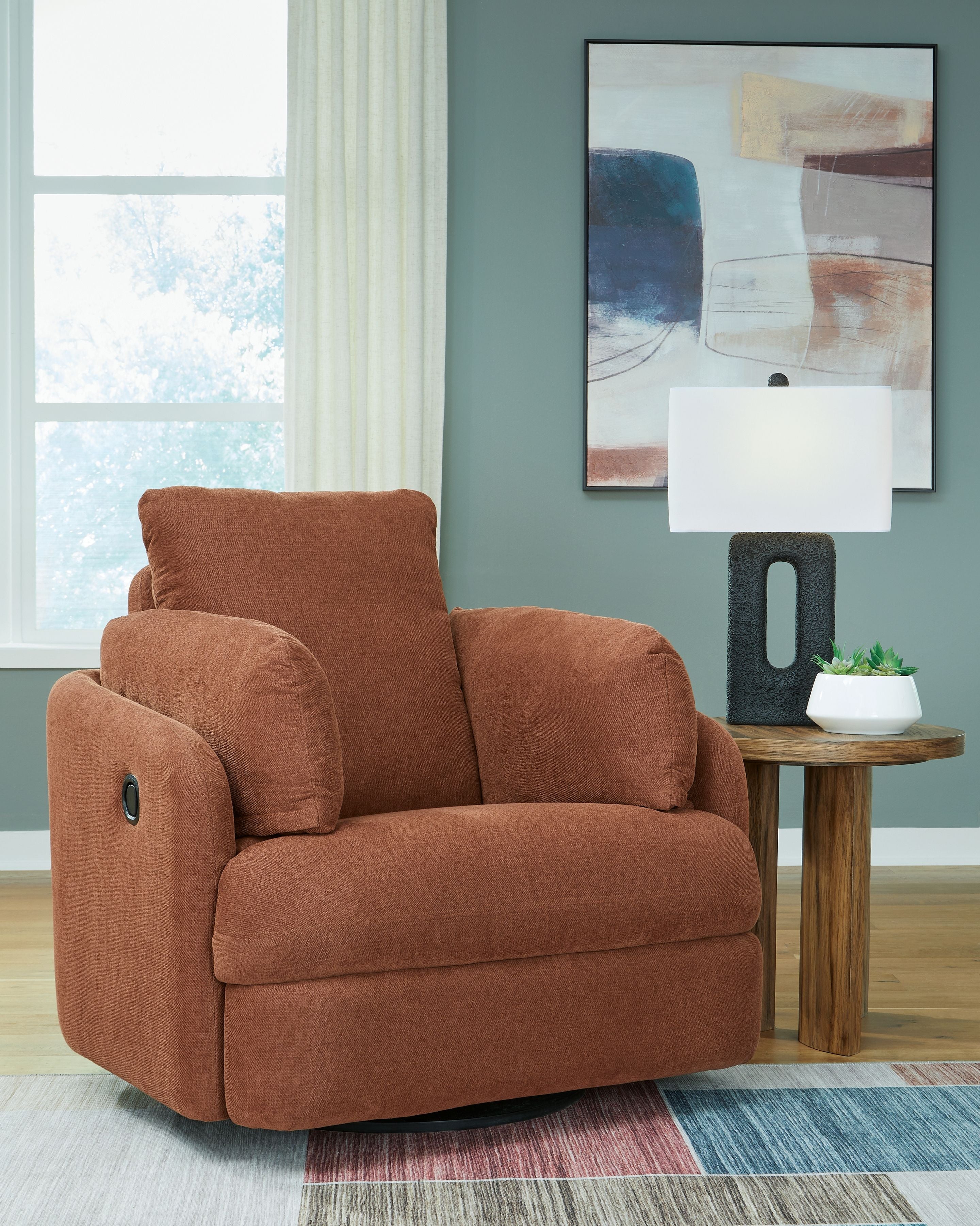 Signature Design by Ashley® Modmax - Swivel Glider Recliner | Meri Furniture