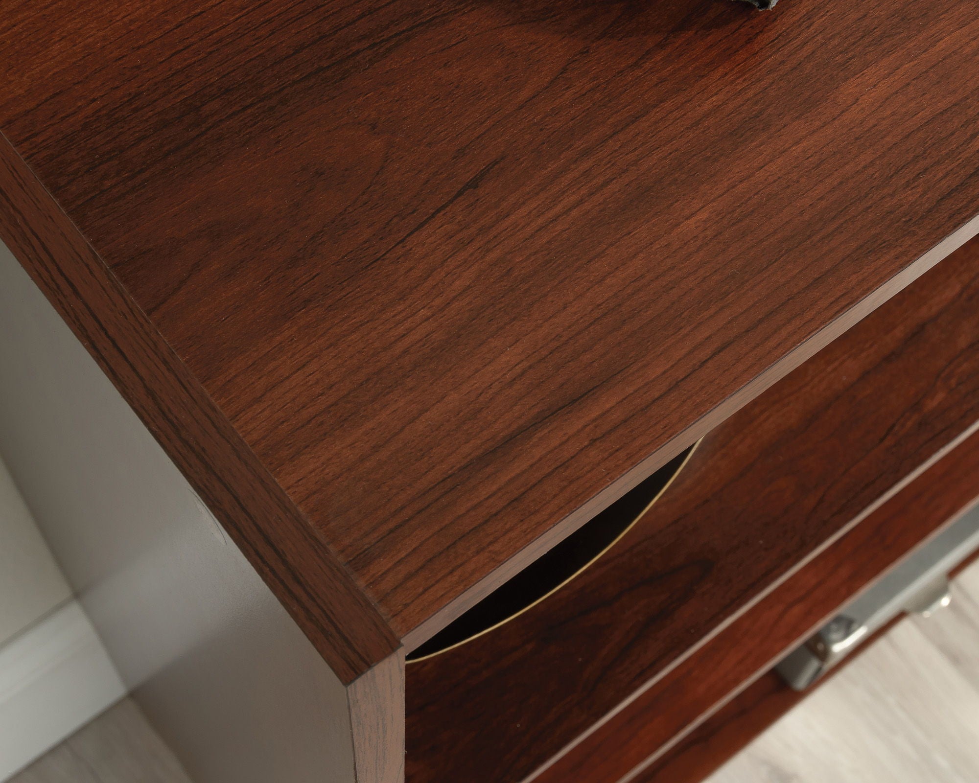 3-Shelf Bookcase Brook Cherry