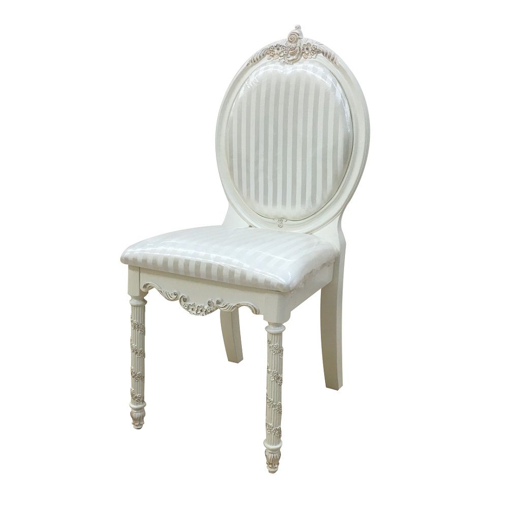 ACME Pearl - Chair - Pearl White | Meri Furniture