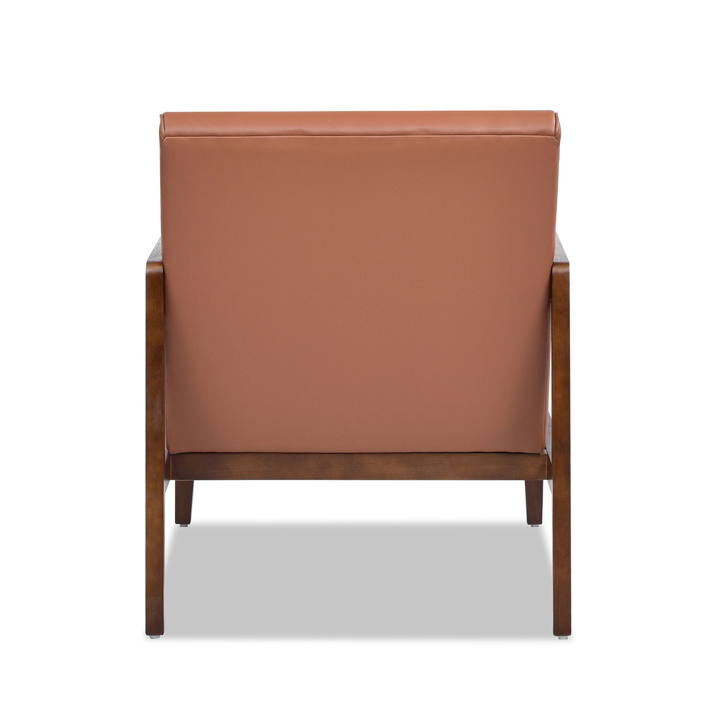 Kenneth - Modern Transitional Lounge Accent Chair - Brown