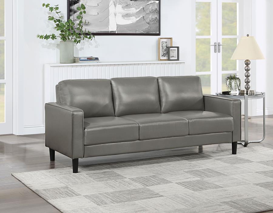 Coaster Fine Furniture Ruth - Upholstered Track Arm Sofa | Meri Furniture