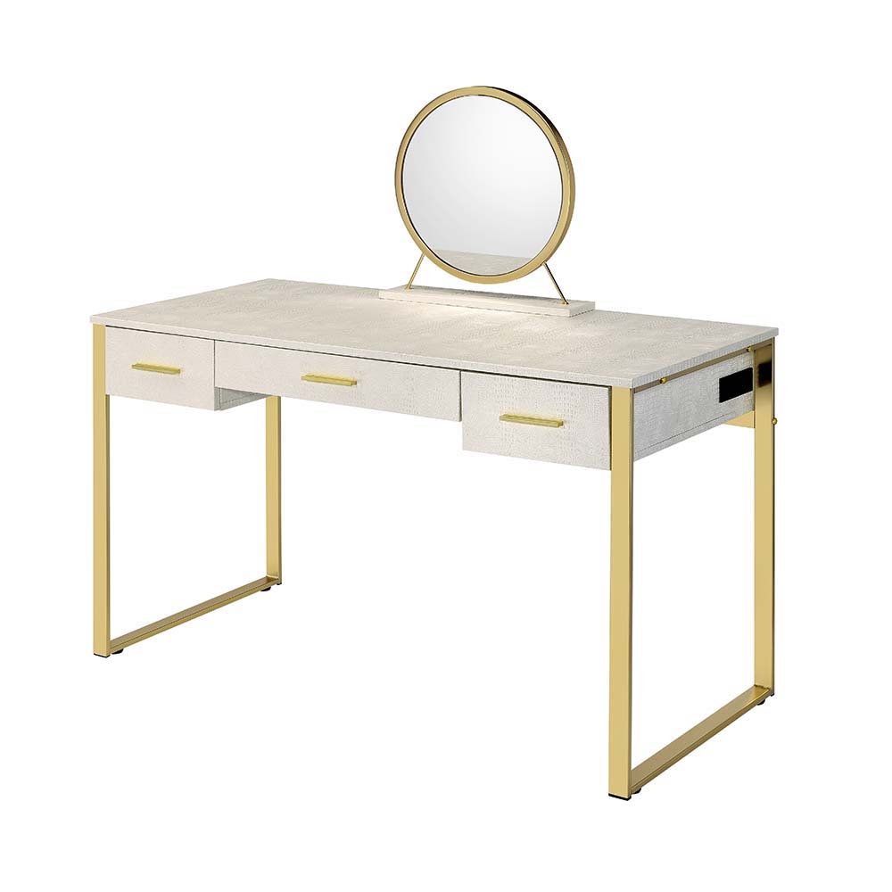 ACME Myles - Vanity Desk | Meri Furniture