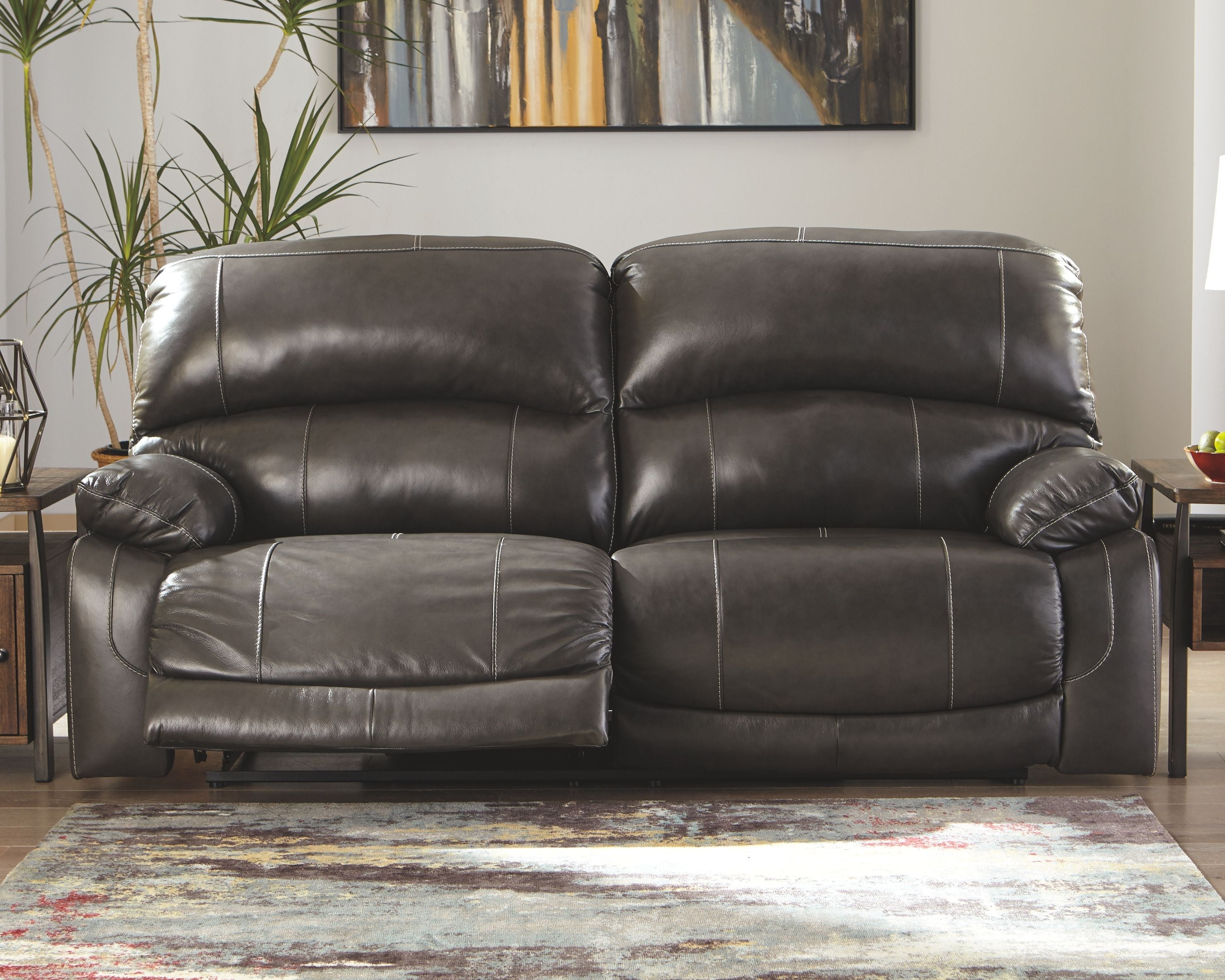 Ashley Furniture Hallstrung - Power Reclining Sofa | Meri Furniture