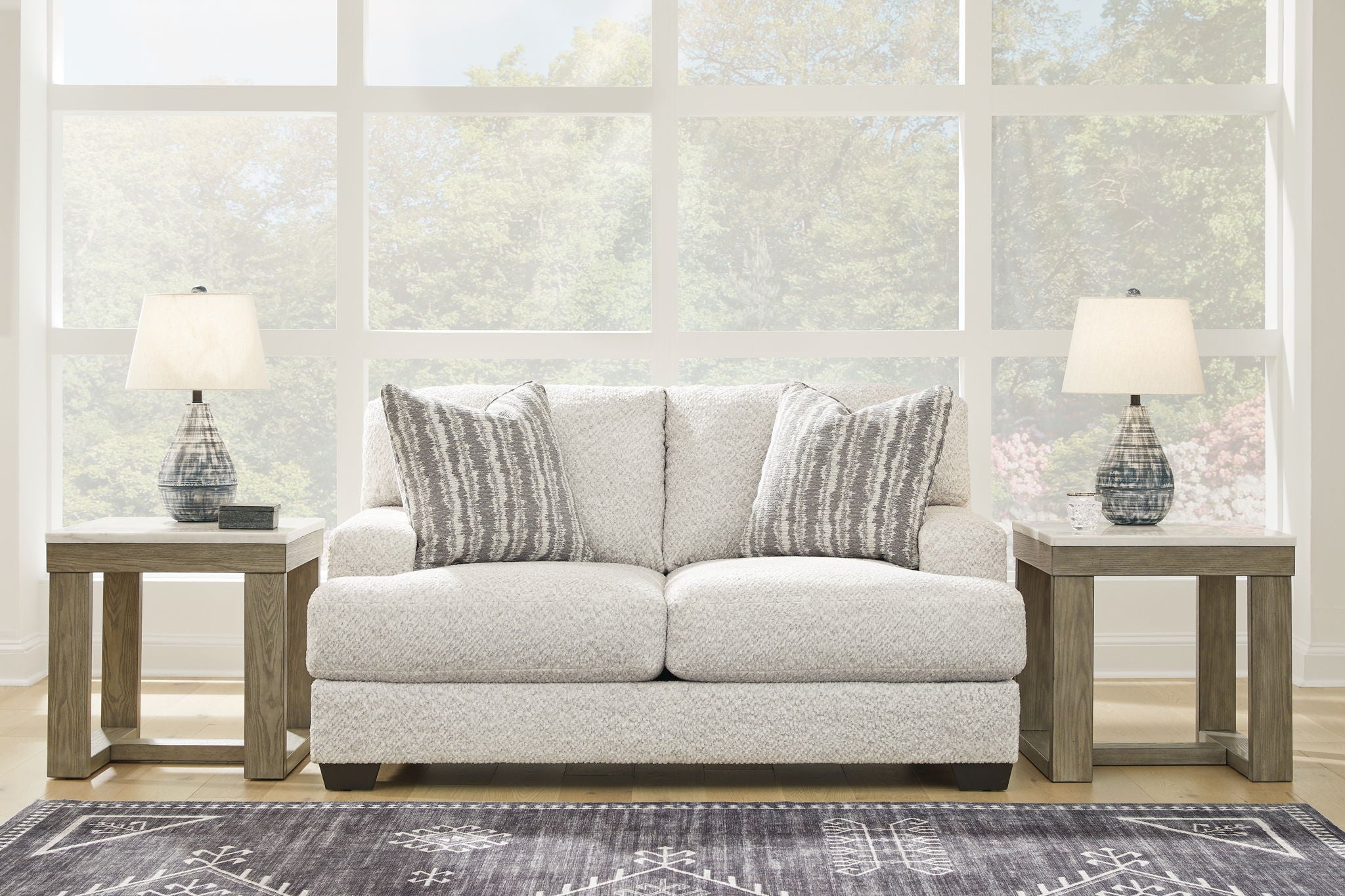 Brebryan - Loveseat - Flannel