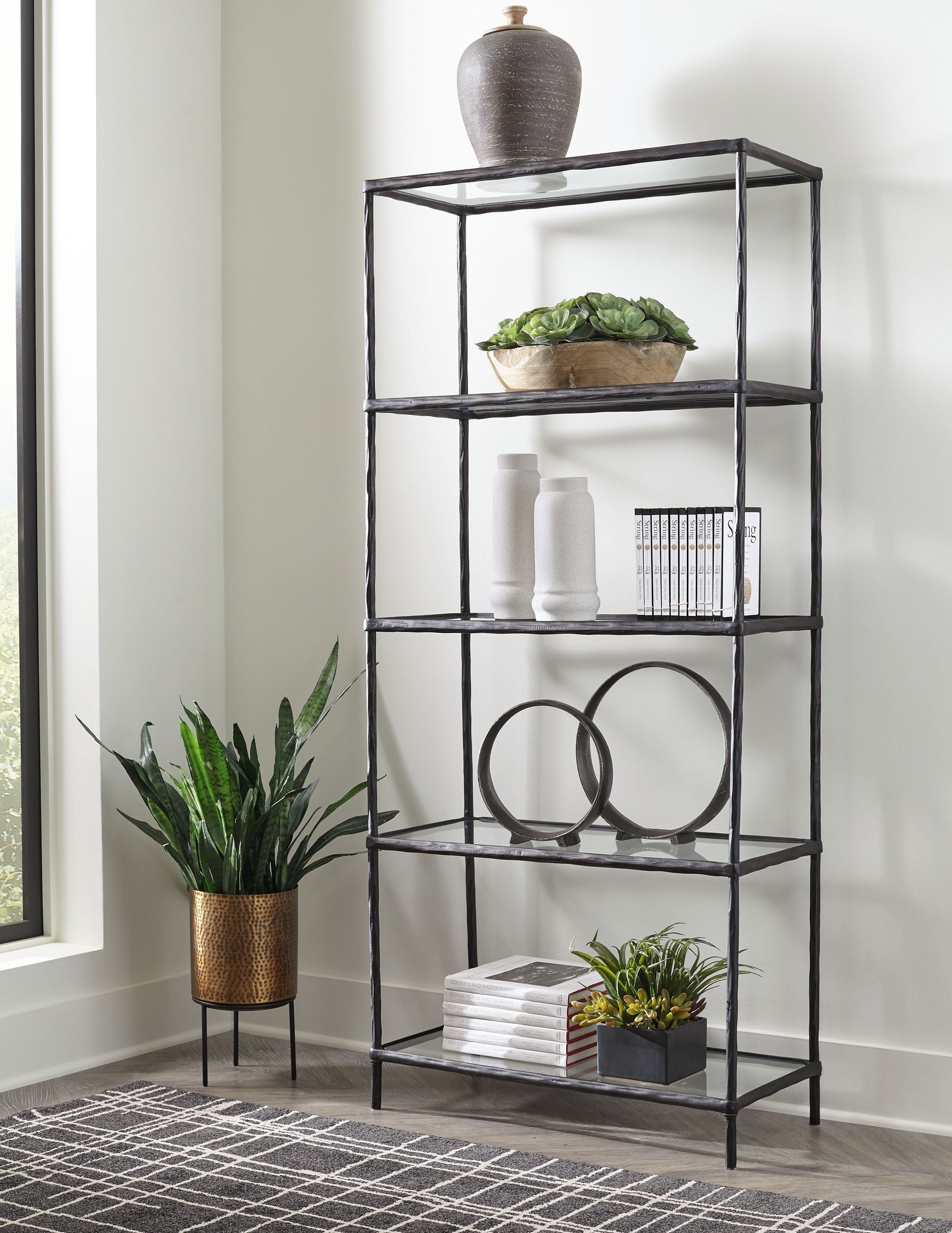 Signature Design by Ashley® Ryandale - Bookcase | Meri Furniture