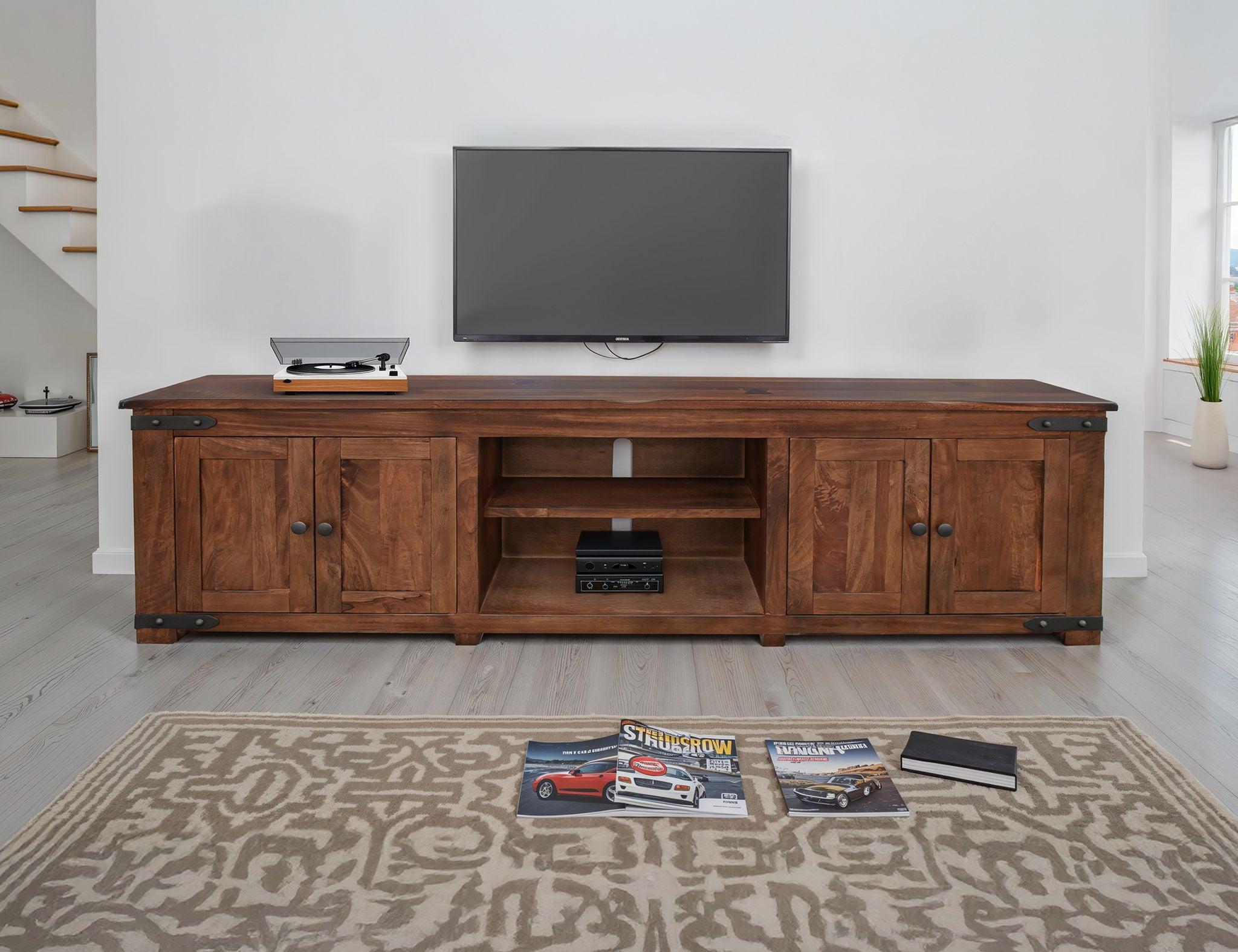 Parota - TV Stand - Cinnamon Brown