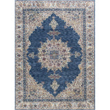 Payas - 5' x 7' Area Rug - Blue / Beige