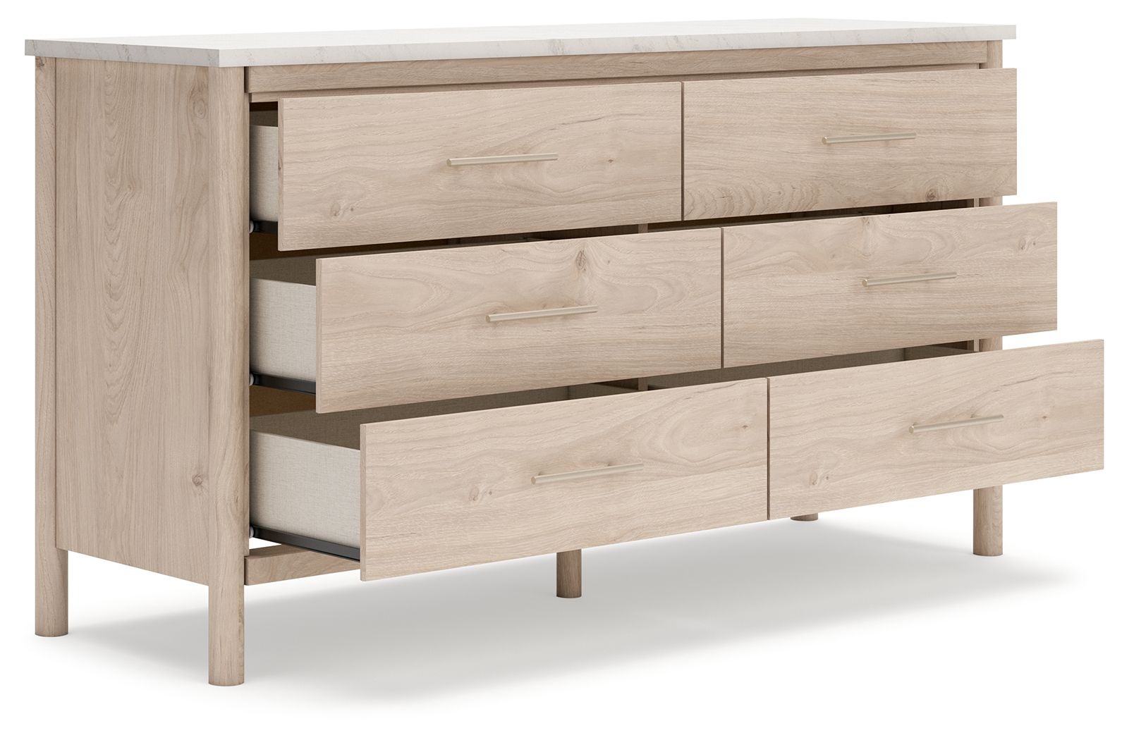 Signature Design by Ashley® Cadmori - Six Drawer Dresser | Meri Furniture